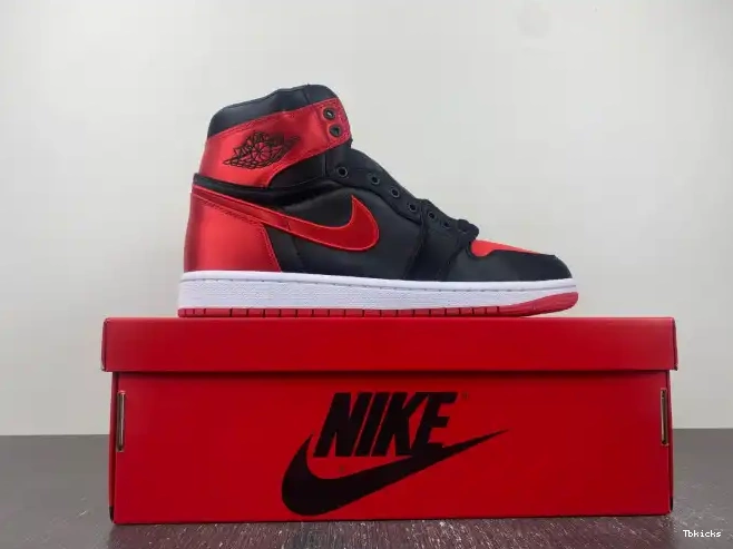 Reps TBK OG WMNS Jordan 1 FD4810-061 Air High Satin Bred 0522